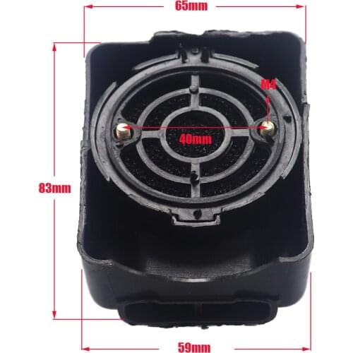 Mini Moto Black Box Air Filter For Two Stroke All 47cc 49cc Mini Quad Pocket Bike