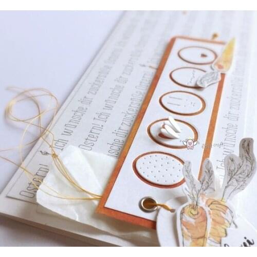 Mmao Crafts Metal Steel Cutting Dies New Easter eggs bunny ears Stencil For DIY Scrapbooking Paper/photo Cards Embossing Dies