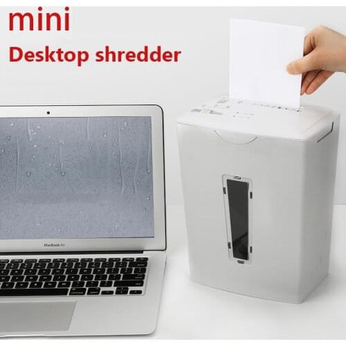 Mini Desktop Paper Shredder Automatic Shredder For Household Small Office Documents A4 Paper Confidential Financial Documents