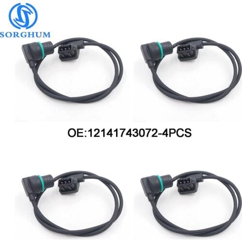 New SORGHUM 4PCS 12141743072 Camshaft Position Sensor CPS For BMW E36 318i 318is 318ti Z3 1996 1997 1998 1999 ELT2406