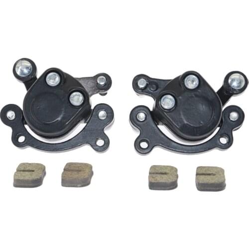 Front Rear Disc Brake Caliper Pads for 43cc 47cc 49cc Chinese Mini Bike Kids ATV Quad Mini Dirt Bike Pocket Bike Scooter Gas
