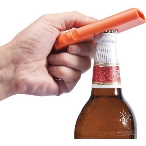 Portable Cap Gun Creative Flying Cap Launcher Bottle Beer Opener Bar Tool Drink Opening Gun Shaped Bottle Lids Shooter idyllife