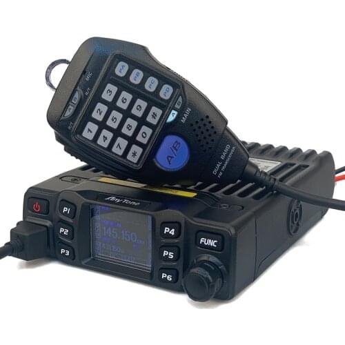 Anytone walkie talkie AT-778UV dual band VHF 136-174MHz UHF 400-490MHz 25Watt 200CH FM mobile radio