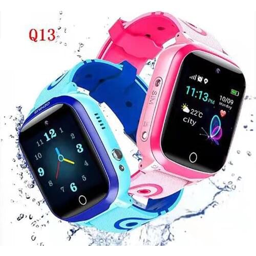 2021 Q13 Smart Watch Kids GPS Waterproof Android Kids Watches Boys Girls LBS Locating Camera SOS Sim Card 1.44 inch Touch Screen
