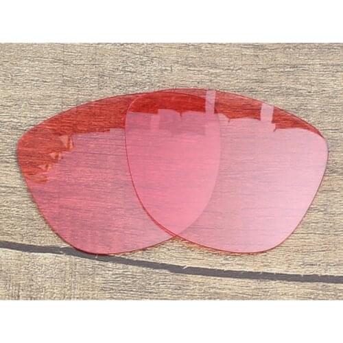 Vonxyz High Intensity Pink Replacement Lenses for-Oakley Frogskins OO9013 Frame
