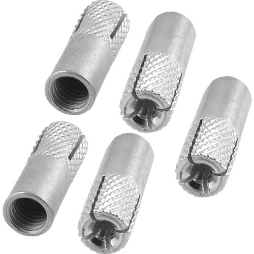 5PCS Long Metal M8 Threaded Expansion Bolt Sleeve Anchors Screw Tool M6 M8 M10 M12