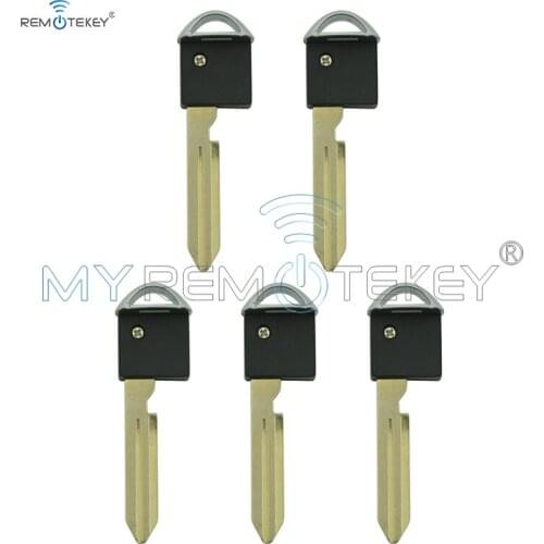 Remtekey 5pcs Smart key blade NSN14 for NISSAN Prox small insert blade replacement