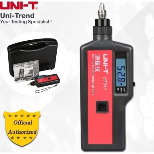 UNI-T UT311 Vibration Tester;Vibration Acceleration/Vibration Velocity/Vibration displacement Test, Data Hold, Auto Power Off