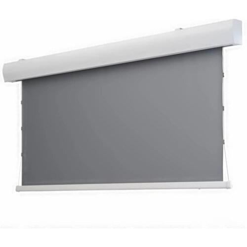 VISUALAPEX 8K ALR Black Diamond / Crystal Ambient Light Rejecting Motorized Electric Tensioned Drop Down Projector Screen, V9ALR