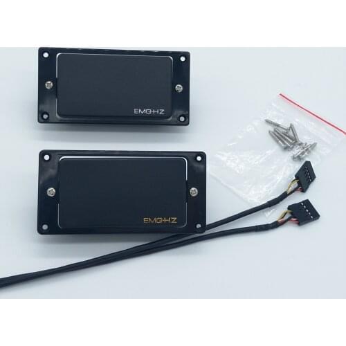 Guitar Pickups Active Humbucker Pickups 4C Wax basin Pickups Black 1 Set