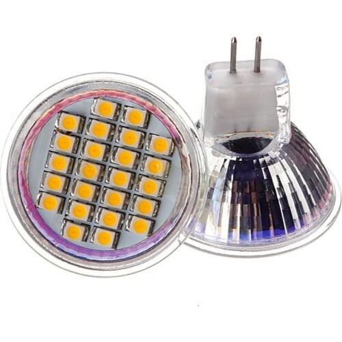 1pcs 1.5W Lights Bulb Lamp MR11 SMD3528 24LEDs Energy Saving Spotlight Warm White/Pure White Drop Shipping