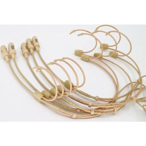 5pcs Headband Head Wearing Headset Microphone for Shure Sennheiser AKG MiPro Audio Technica 4Pin 3Pin TA4F 3.5mm Lock