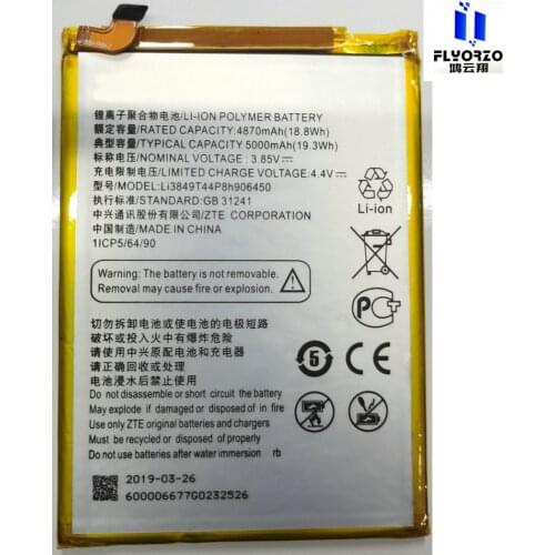 Brand new High quality 5000mAh Li3849T44P8h90645 Battery For ZTE Blade A6 A6020 A0622 A0605 Nubian N3 NX608j NX617J Mobile Phone