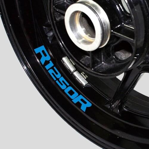 Motorcycle Stickers Wheel Personality Reflective Waterproof Decoration Decal Stickers Accessories For BMW R1250R r1250r R 1250 R