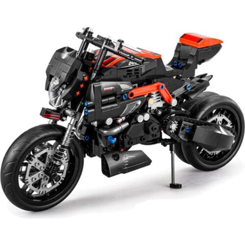 DIY Childrens Motorcycle Child Block Rc Motorcycle Toy For Children Kids Motorcycles Model Racing Car Motorbike Blocks For Kid