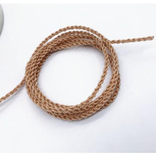 Diy earphone wire core 7n single crystal copper wire 4 share soft cable 80core