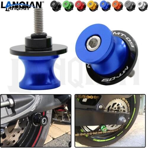 For Yamaha MT-09 MT09 SP Motorcycle M6 Swingarm Spools stand screws Slider MT09 2013 2014 2015 2016 2017 2018 2019 Accessories
