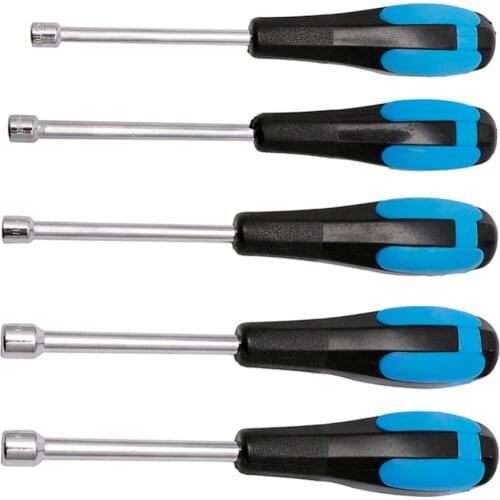 5mm 5.5mm 6mm 7mm 8mm CR-V Steel Socket Wrenches Hex Nut Repair Handle Tool