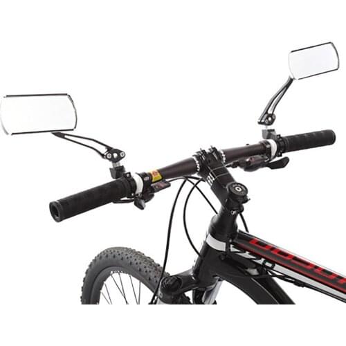 Mountain Bike Rearview Mirror Aluminum Alloy Light Mirror Bicycle Mirror Bicycle Safety Rear View Mirror Bike Accessories