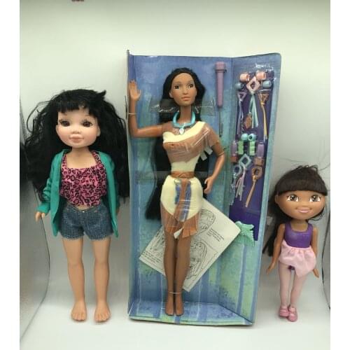 Kawaii Princess Doll Cute Girl Doll Big Vinyl Appease Toy Children Birthday Gift