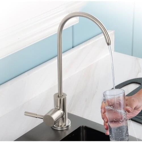 KitchenFaucet Direct Drinking Water Filter Tap 304 Stainless Steel Faucet Purify System Reverse Osmosis robinet cuisine torneira