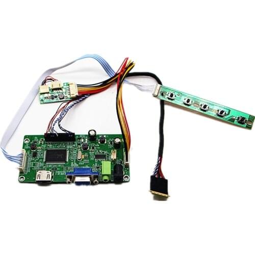 HDMI+VGA+AUDIO LCD Controller Board kit 13.3 "N133HSE-EB2 N133HSE-E21 EDP 30Pin 1920x1080 display LCD controller board DIY kits