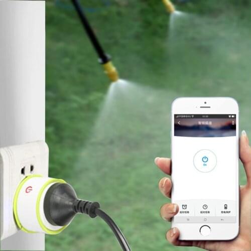 Phone Wifi Control Garden Irrigation System Drip irrigation Garden Watering Timer Automatic Sockets Home Timer Autoplay