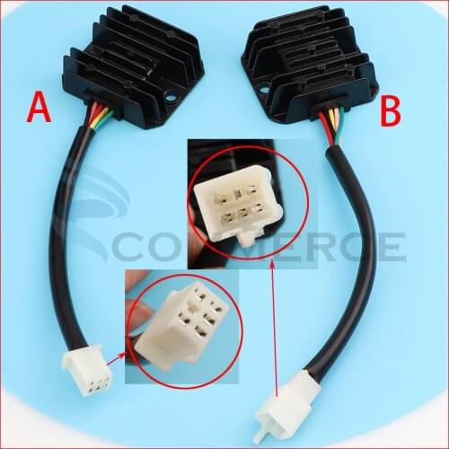 12V 5 pin 5 wire motorcycle voltage stabilizer rectifier for GY6 scooter ATV 50cc 125cc 150cc