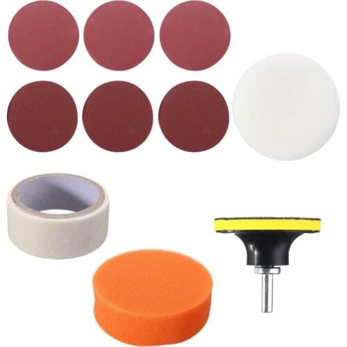 Universal Car Vehicle Headlight Lamp Lens Clean Polishing Tool Kit