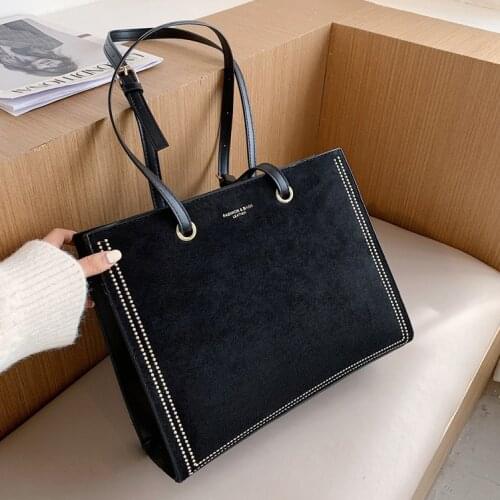 High Capacity Matte leather Shoulder Bags for Women 2020 Trending Brand Designer Handbags Womens Large Hand Bag ladies big tote