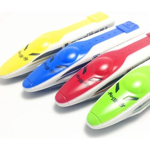 High-speed Train Simulation Model Children Pull Back Toy Desktop Decor Gift