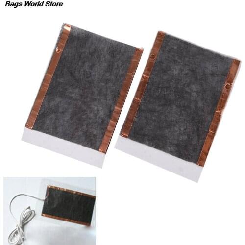 1 Pair 5V USB Electric Heated Insoles Foot Warmer Boots Shoes Pad Winter Outdoor Ski Warming Insoles Waterproof Heating Gloves