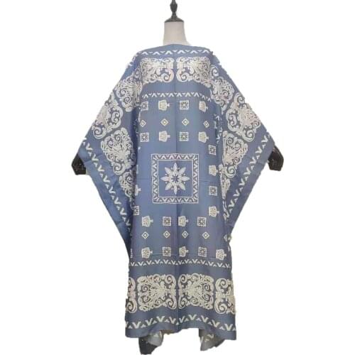 African Dresses For Women Plus Size Kuwait Traditional Abaya Bohemian Muslim Maxi Dress Dashiki kaftan dress