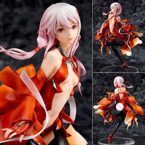 18cm Guilt Crown Yuzuriha Inori Anime Action Figure 1/8 Sexy Beautiful Girl PVC Collection Model Dolls Toys for Gifts