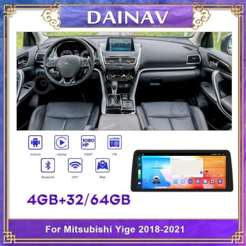 Android 12.3 Din carplay For mitsubish Yige 2018-2021 Car Multimedia DVD Player GPS Navigation Car Radio Audio Stereo