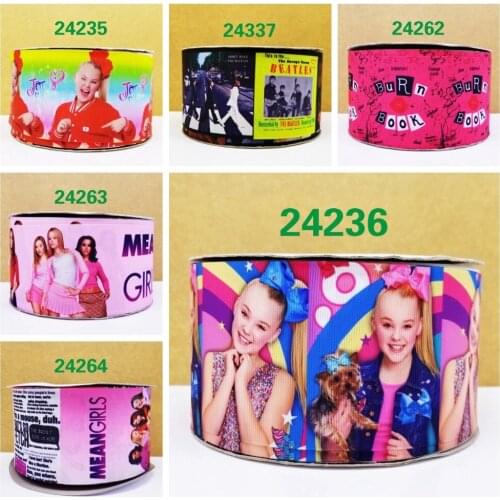 Free shipping 50 yard cartoon sport printed grosgrain ribbon 24337