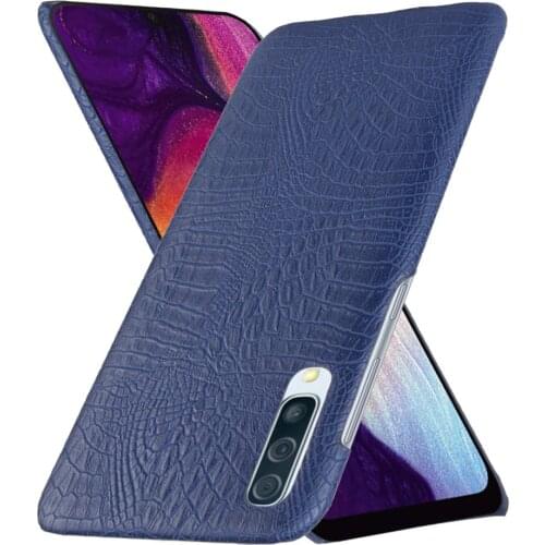 For Samsung Galaxy A50s SM-A507F/DS A50 S Case Crocodile Skin PU Leather PC Hard Cover For Samsung Galaxy A30S A307G Phone Case