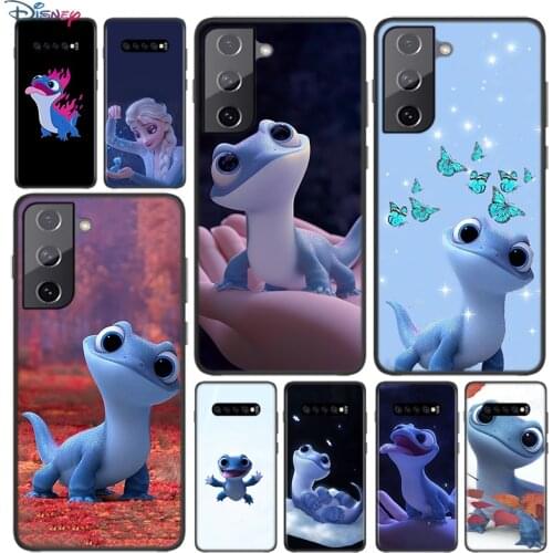 Soft Black Cover Bruni Frozen 2 For Samsung Galaxy S21 S20 FE Ultra S10 S10e Lite S9 S8 S7 Edge Plus Phone Case