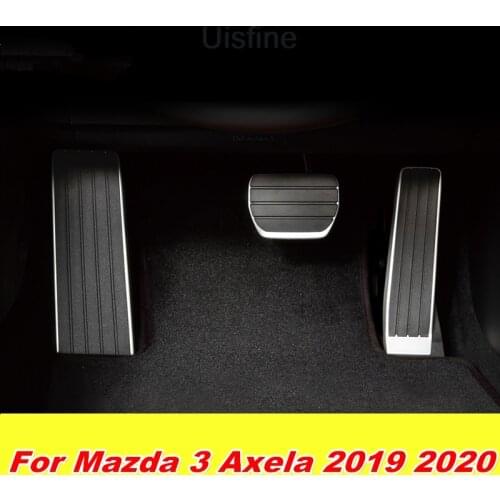For Mazda 3 2019 2020 2021 car pedals Cover Original products Foot Fuel Pedal Brake Clutch Pedals Cover protection accessories