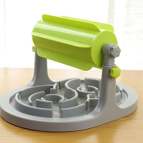 Interactive IQ Dog Food Toy Feeder Education Dog Educational Toy Training Game Toy Slow Processing Feeder Bowl