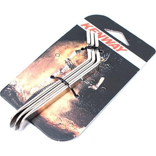 KENWAY 3Pcs Bicycle Pry Bar Steel Material Bike Tyre Lever Opener Pry Bar Cycling Tire Repair Tool Kits High Quality Accessories