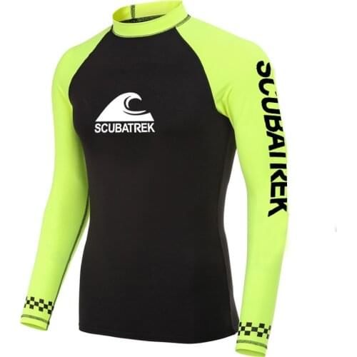 Fashion Close-Fitting Quick Dry UV Protection SPF50 Swimming Surfing Suit Rash Guard