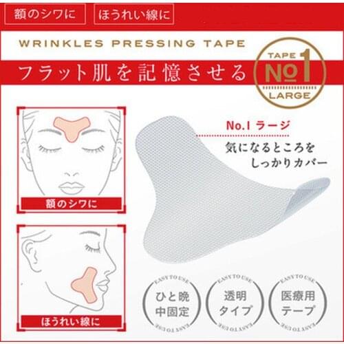 12/27/24pcs Thin Face Stickers Facial Line Wrinkle Sagging Skin Lift Up Tape Frown Smile Lines Forehead Anti-Wrinkle Patches
