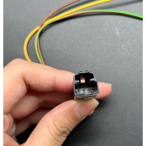 For Ford new Focus front door tweeter amplify male female plug connector terminal extension cord 3PIN cable wire line housing