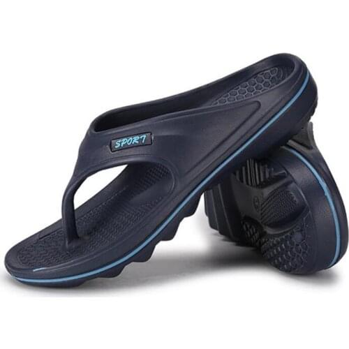 Size 45 Flip Flop Casual Shoes Slippers Men Summer Outdoor Shoes for Men Bathroom Slippers Flat Beach Shoes Man Flip Flops