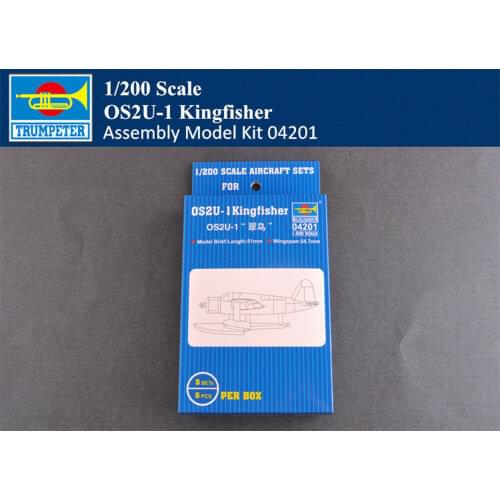 Trumpeter 04201 1/200 OS2U-1 Kingfisher Plastic Aircraft Plane Fighter Model Kit TH10446-SMT6