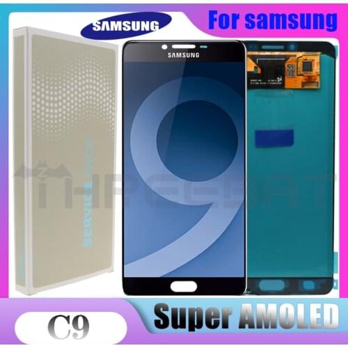 Original 6.0" C9 Display Screen For SAMSUNG Galaxy C9 Pro C9000 C9 LCD display with touch screen digitizer assembly replacement