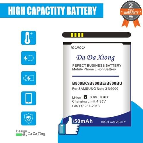 B800BC B800BE/BU Battery 8200mAh for Samsung Galaxy Note 3 N9000 N9005 N900A N900 N9002 N9008 N9009 N9006 N9008S