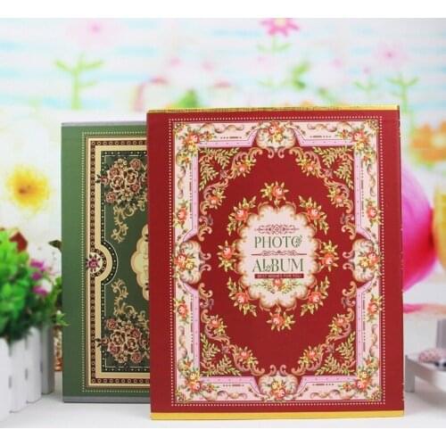 4D Large 6-inch 200 Pages Photo Album Scrapbook Paper Baby Family Scrapbook Albums Wedding Foto Album Scrapbooking WY80504