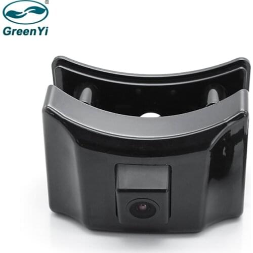 GreenYi CCD Vehicle Night Vision Logo Mark Emblem Front View Camera For Toyota Prado 150 Land Cruiser 2014-2015 Car